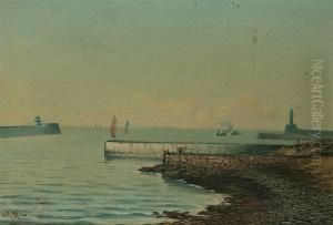 Aberdeen Harbour by George Melvin Rennie