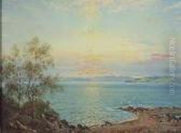 Sunrise, Corrie Bay, Arran - view 1