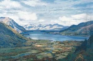 Loch Leven From Glencoe, Hills Of Morven And Loch Linnhe In Thedistance
