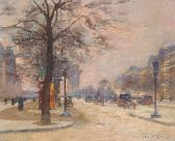 Avenue Des Champs Elysees Et Arc De Triomphe - view 1