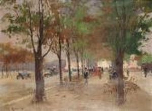 Place De L'etoile Entree De L'avenue Du Bois