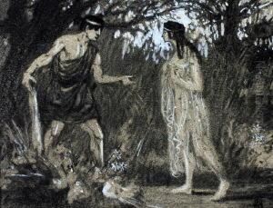 Theseus Und Perugine by Alfred Renz