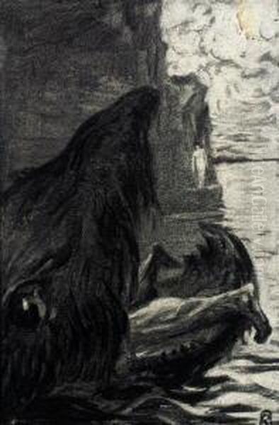 Herakles Totet Das Seeungeheuer Trojas - view 1