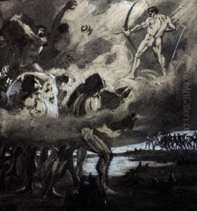 Herakles Und Die Giganten by Alfred Renz