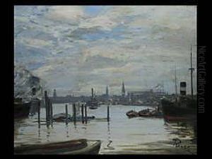 Der Hamburger Hafen by Alfred Renz