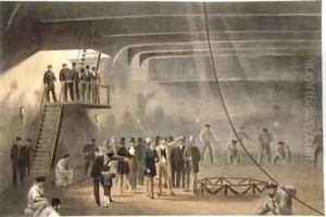 Visit of the Prince of Wales to the SS Great Eastern at Sheerness by Robert Dudley