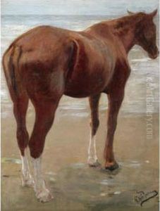The Bay Horse by Repin Iliya