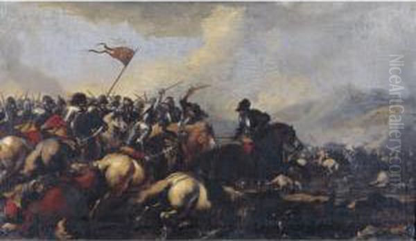 A Cavalry Engagement - view 1