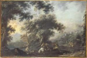 Caccia Al Cervo by Pandolfo Reschi