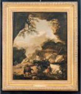 Paesaggio Roccioso Con Briganti