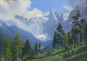 Hoher Goll Mit
Scharitzkehlalm. by Rudolf Reschreiter