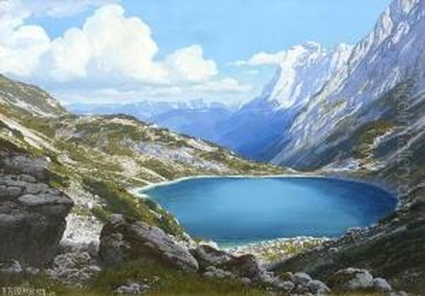 Gebirgssee. - view 1