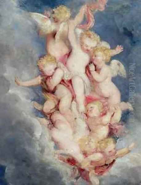 Putti Ascending - view 1