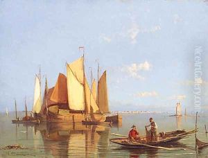 Fishing Boats On The Zuider Zee, Holland