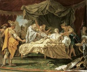The Death Of Alexander The Great by Jean II Restout