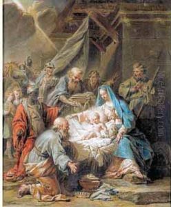 L'adoration Des Rois Mages by Jean II Restout