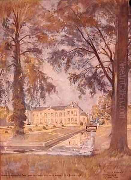 Chateau de Bombon near Melun France - view 1