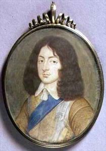 Portrait Miniature of Charles II 1630-85