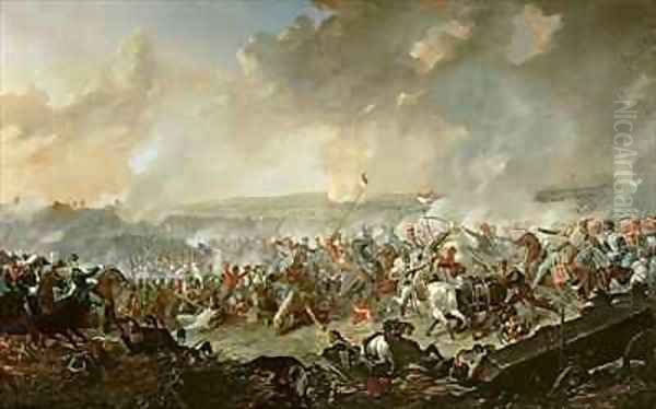 The Battle of Waterloo - view 1