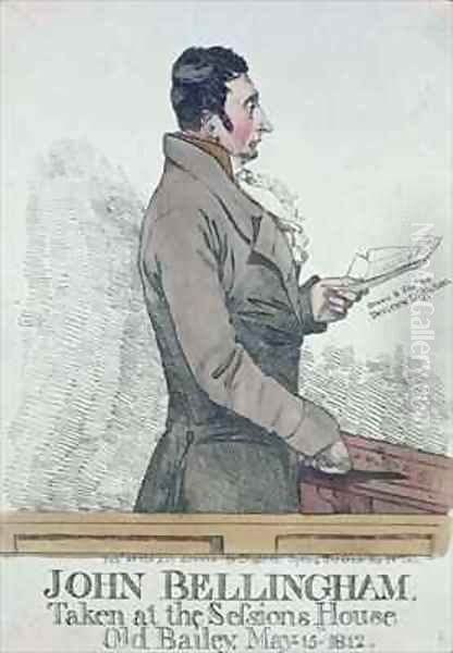Portrait of John Bellingham 1770-1812 - view 1