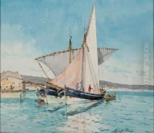 Port Mediterraneen by Alphonse Rey