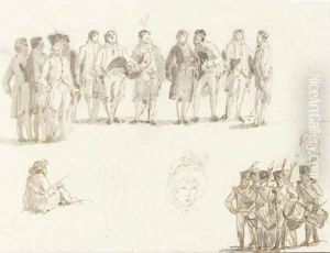The Prince Regent at a military review by Denis Dighton