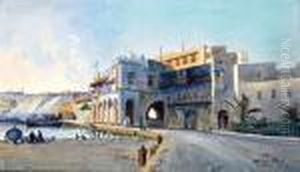 Bureaux Et Fontaine De L'amiraute by Alphonse Rey