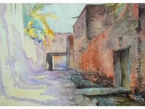 Rue Du Vieux Biobra by Alphonse Rey