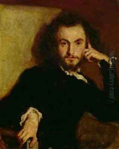Portrait of Charles Baudelaire 1821-67 - view 1