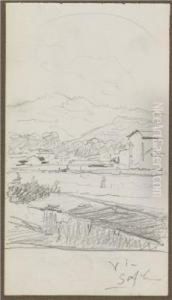 Paesaggio Con Case