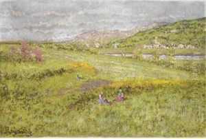 Paesaggio Primaverile by Enrico Reycend