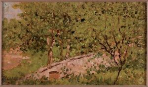 Il Giardino Della Villa by Enrico Reycend