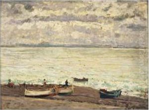 Giornata Grigia Alla Marina