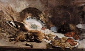 Fruits Et Gibier Sur Une Table Fruits Et Gibier Sur Une Table