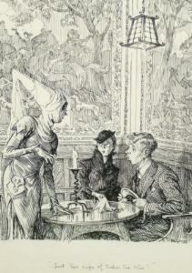 Just Two Cups Of Tudor Tea Miss by Frank Reynolds