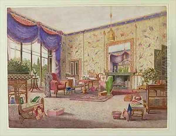 The Chinese Drawing Room Middleton Park Oxfordshire - view 1
