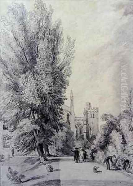 New College Garden - view 1