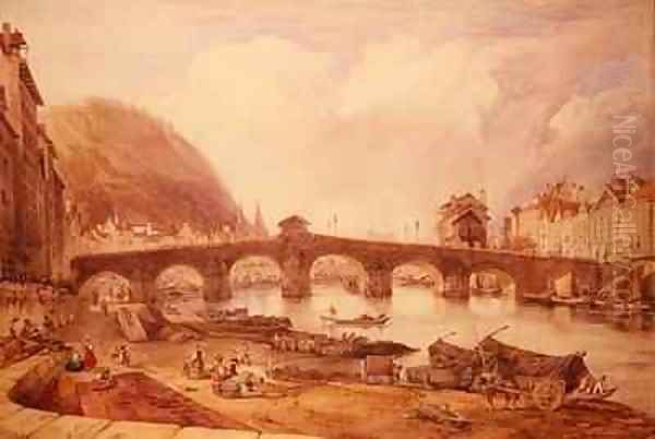 Bridge of Arches Liege - view 1