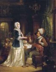 The Toast by Hendricus Engelbertus Reijntjens