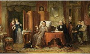The Doctor's Visit by Hendricus Engelbertus Reijntjens