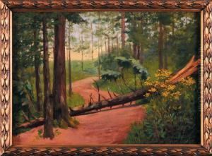 Powalone Drzewo, 1929 R. by Mieczyslaw Reyzner