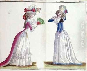 Fashion plate by Defraine, Jean Florent