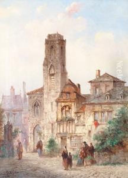 Washing Day; The Village Square - view 1