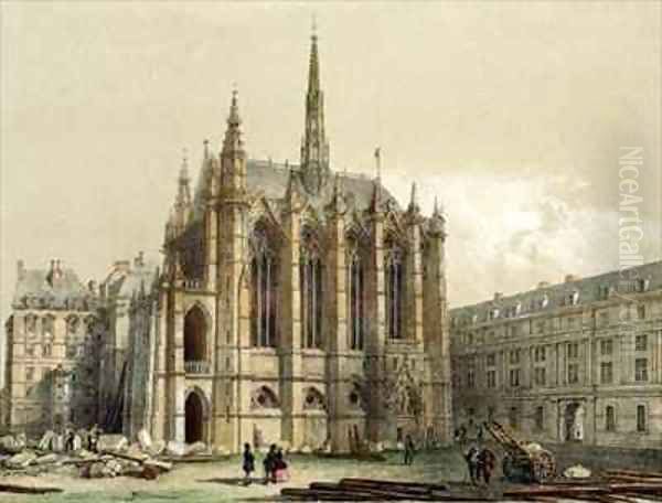 La Sainte Chapelle Paris - view 1
