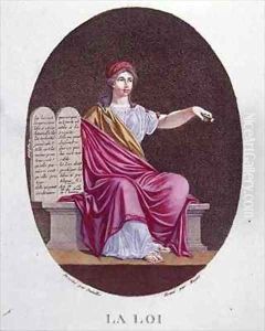 Allegory of Law by Dutaillis