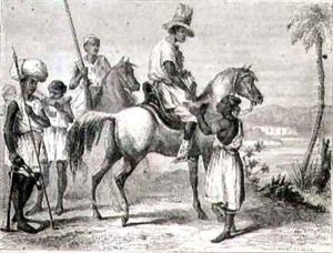 Peul and Malinke Indians in Senegal by Duvaux, Jules Antoine