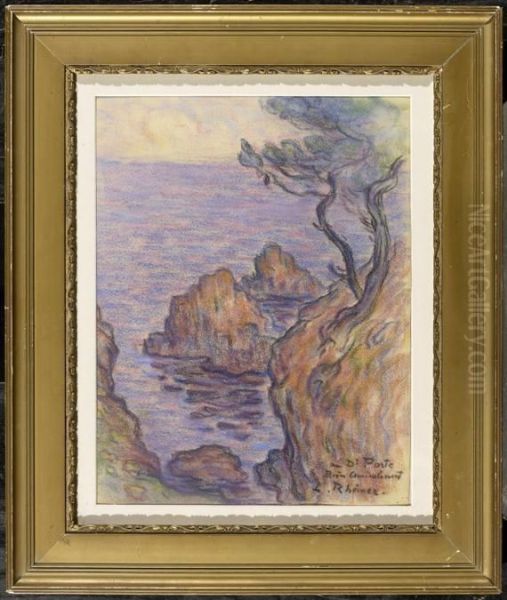 Landscape On The Seaside In Sunset - view 1