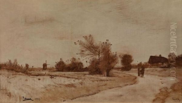 Landscape With Walkers - view 1
