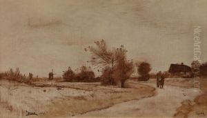 Landscape With Walkers