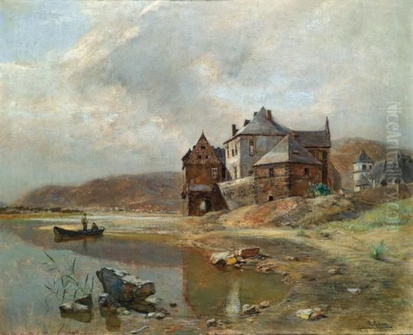 Schlosruine Von Der Leyn An Der Mosel - view 1